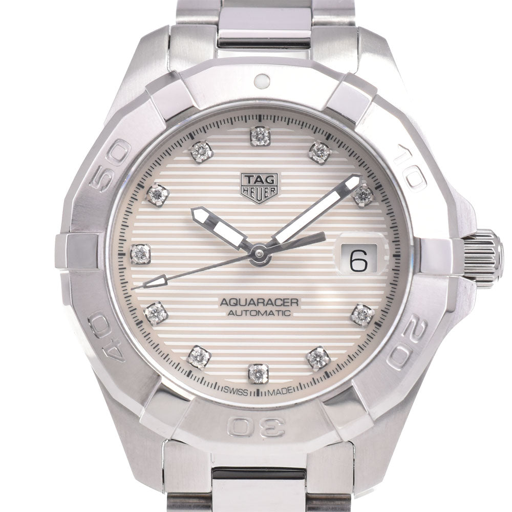 with paper TAG HEUER Aqua racer WBD2313.BA0740 11P Diamond White shell Dial Automatic Ladies
 Watch B#144148