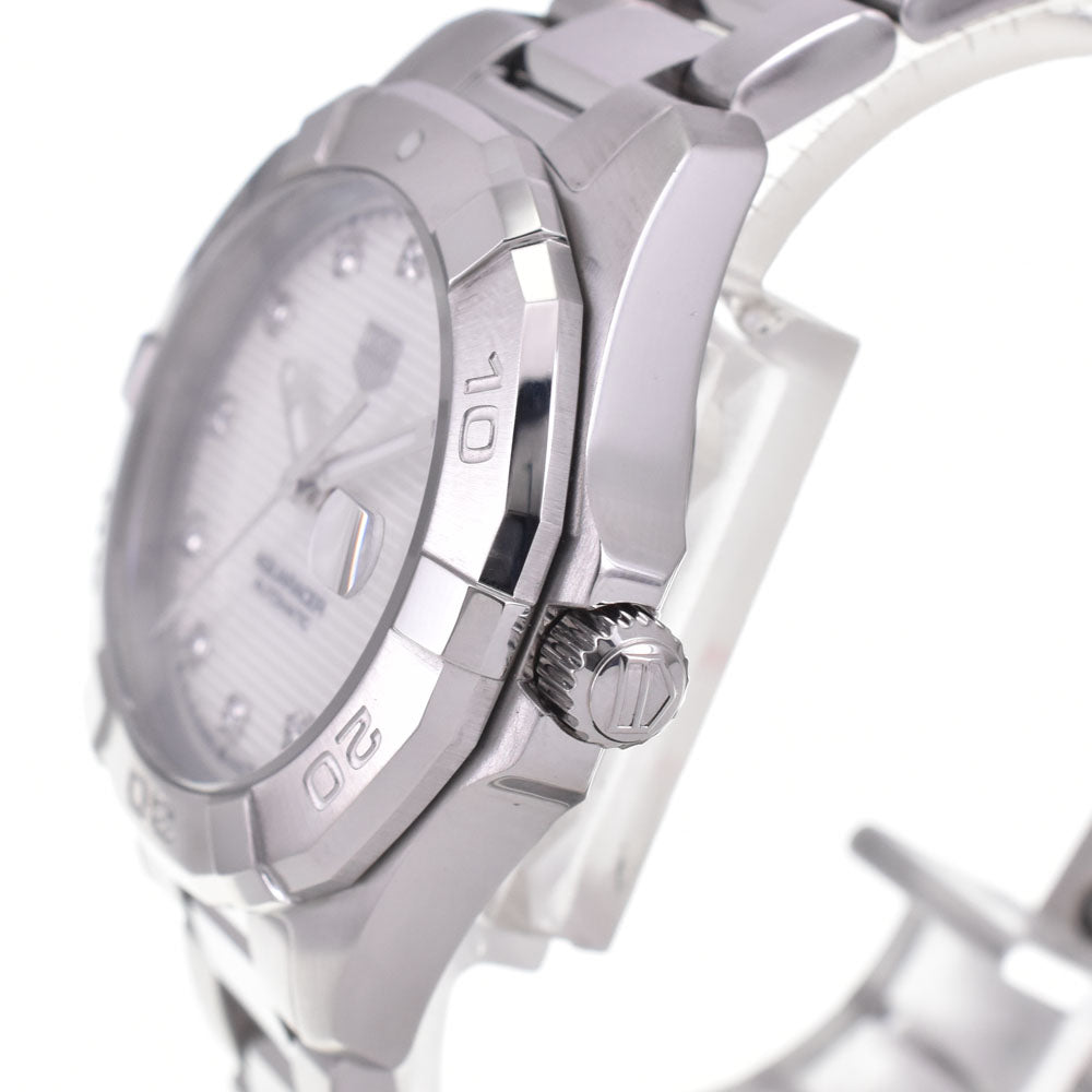 with paper TAG HEUER Aqua racer WBD2313.BA0740 11P Diamond White shell Dial Automatic Ladies
 Watch B#144148