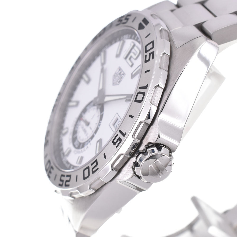 with paper TAG HEUER Formula 1 WAZ2013.BA0842 white Dial Automatic Men's
 Watch B#144149