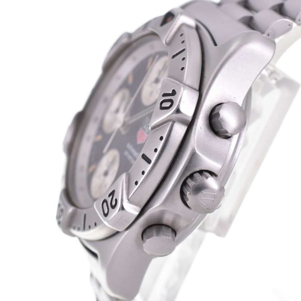 TAG HEUER 2000 series 740.306 Chronograph Date Black / Silver Dial Automatic Men's
 Watch B#144151