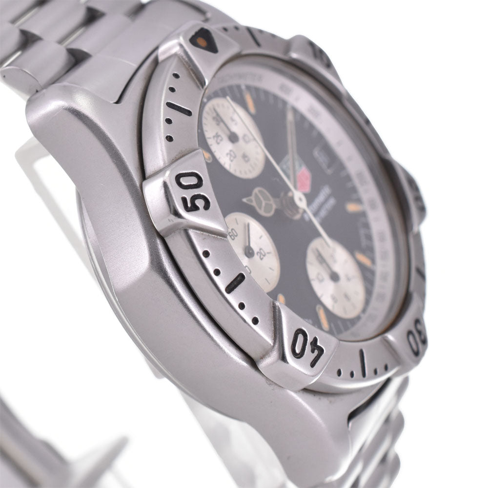 TAG HEUER 2000 series 740.306 Chronograph Date Black / Silver Dial Automatic Men's
 Watch B#144151