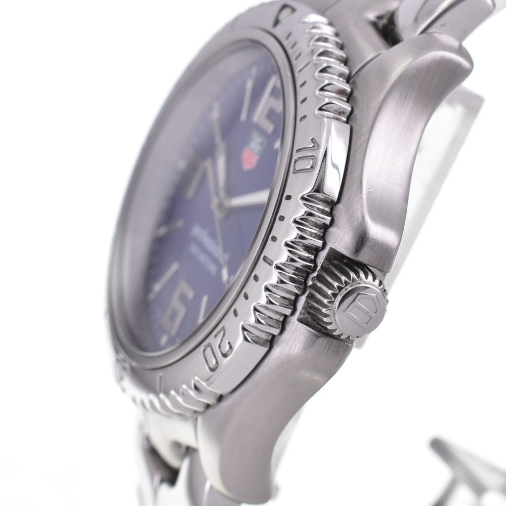 TAG HEUER Link WT1113 Date Stainless Steel blue Dial Quartz Men's
 Watch H#144153