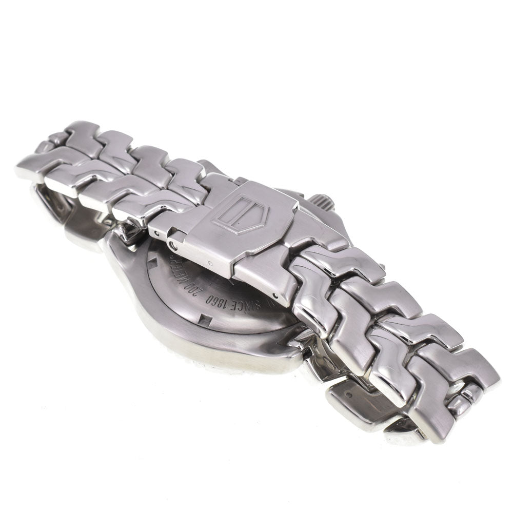 TAG HEUER Link WT1113 Date Stainless Steel blue Dial Quartz Men's
 Watch H#144153