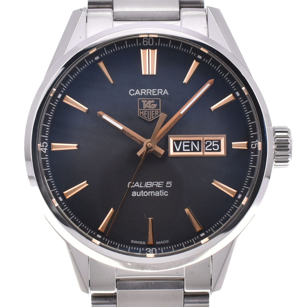 with paper TAG HEUER Carrera WAR201C.BA0723 Caliber 5 day date black Dial Automatic Men's
 Watch B#144154