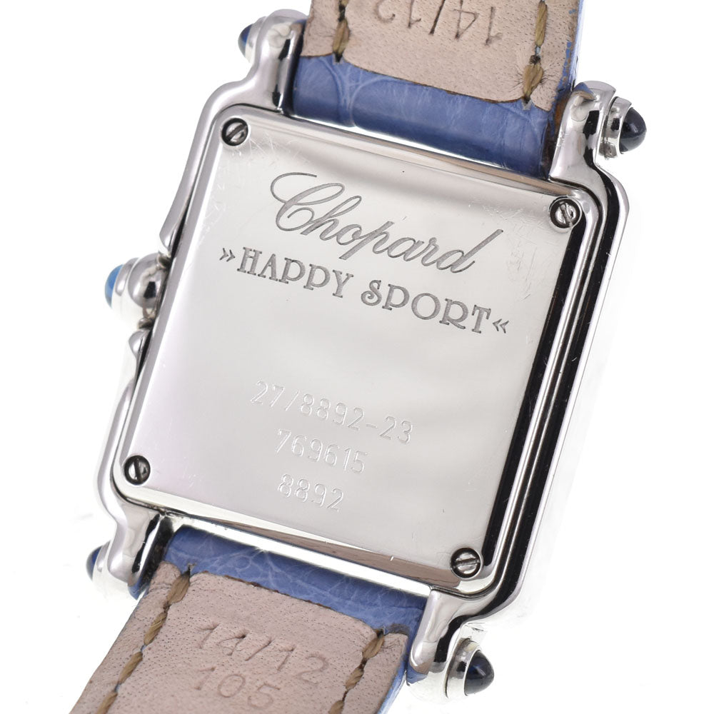 with paper Chopard Happy sports 27/8892-23 5P Diamond white Dial Quartz Ladies
 Watch B#144156