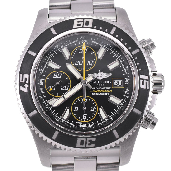 BREITLING Super Ocean A13341 Chronograph Date black Dial Automatic Men's
 Watch A#144158