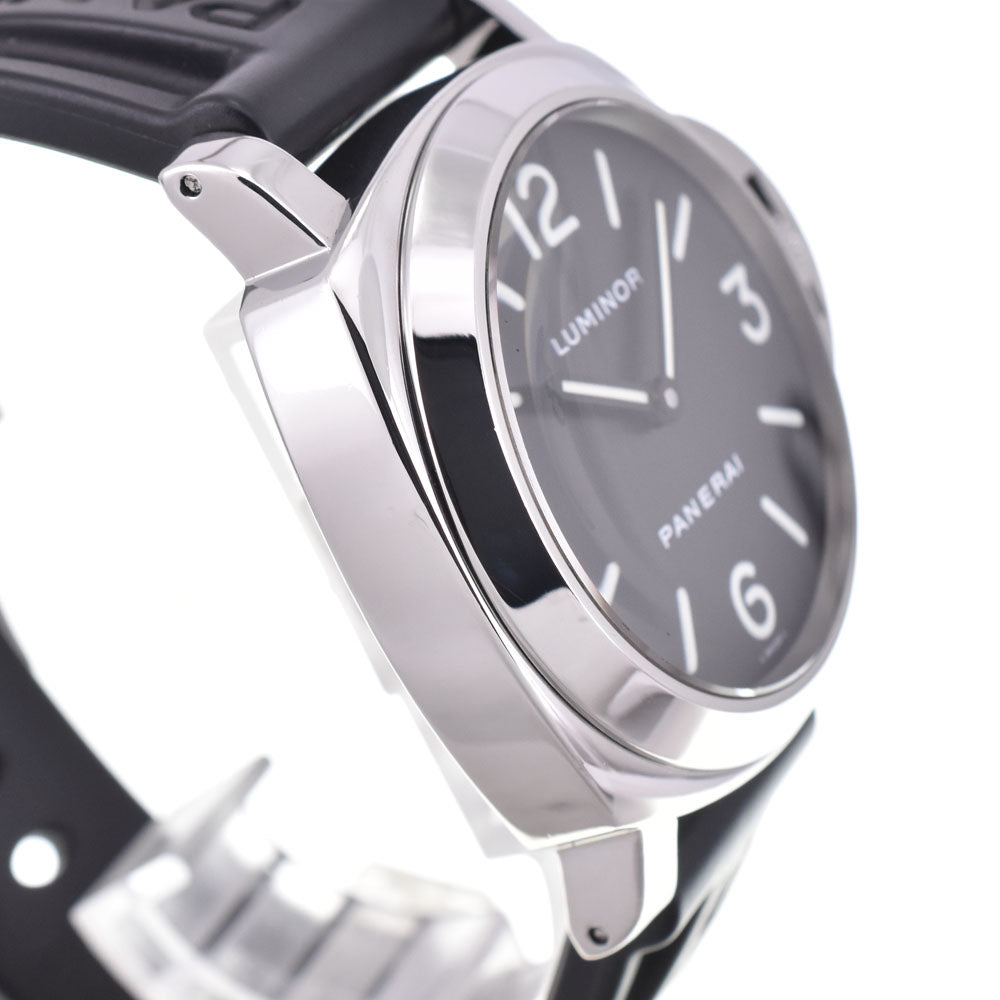 PANERAI Luminor base PAM00112 black Dial Hand Winding Men's
 Watch B#144160