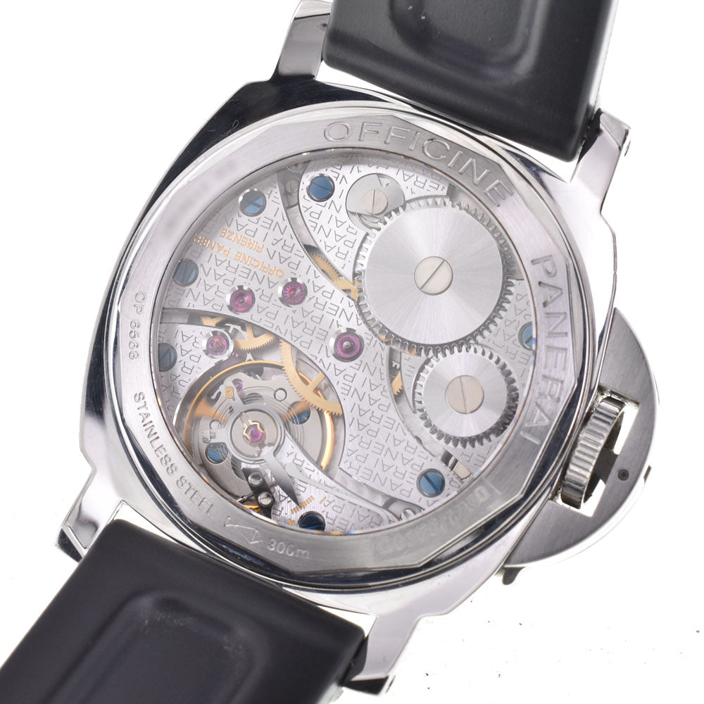 PANERAI Luminor base PAM00112 black Dial Hand Winding Men's
 Watch B#144160