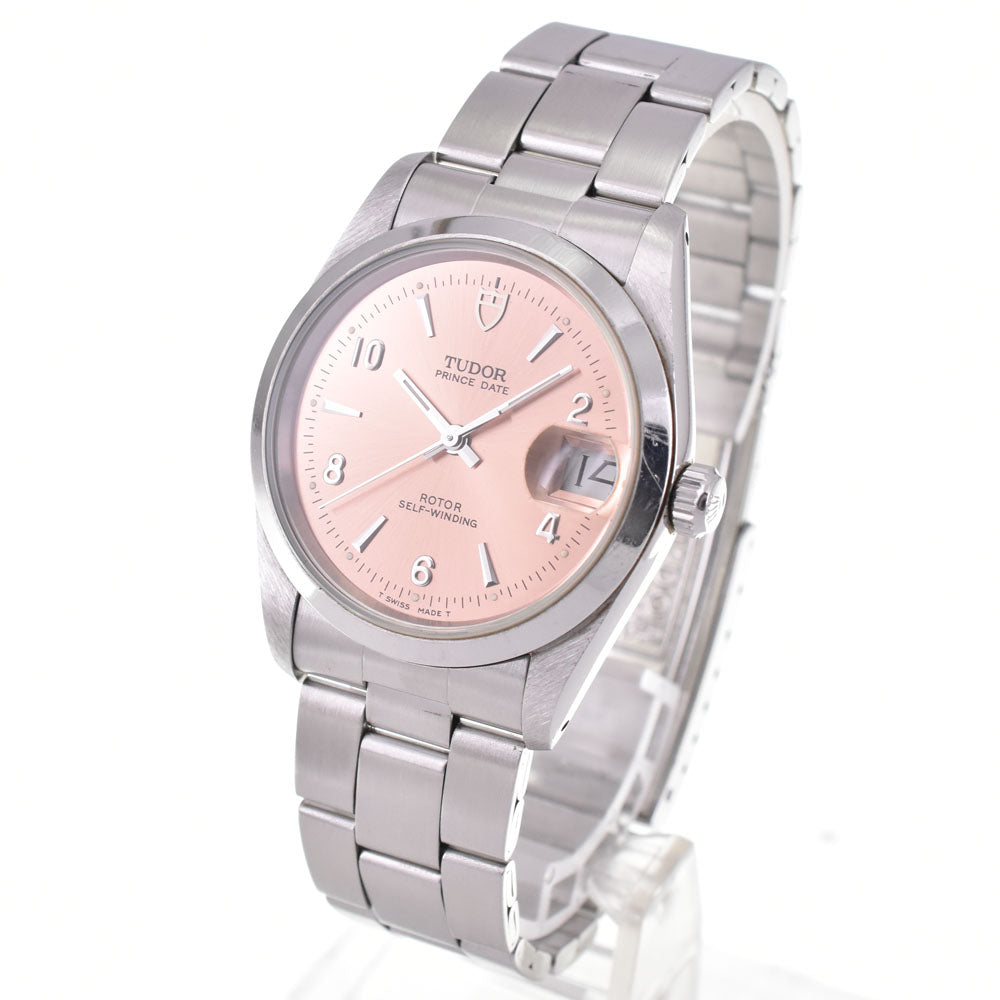 TUDOR Prince Date 72000 salmon pink Dial Automatic Boy's Watch B