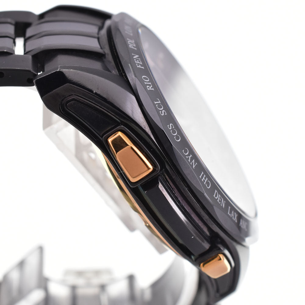 SEIKO Astron 8X82-0AD0/SBXB019 Chronograph black Dial Radio Sync Solar Men's
 Watch A#144164