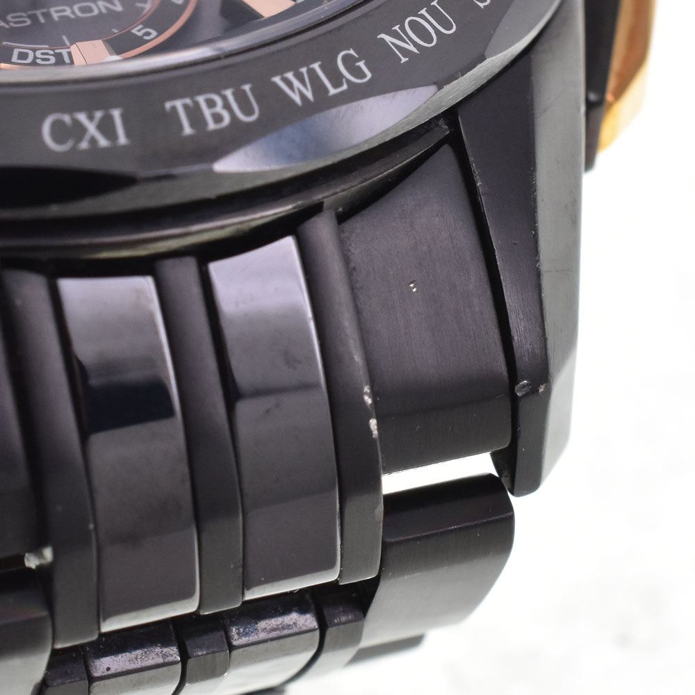 SEIKO Astron 8X82-0AD0/SBXB019 Chronograph black Dial Radio Sync Solar Men's
 Watch A#144164