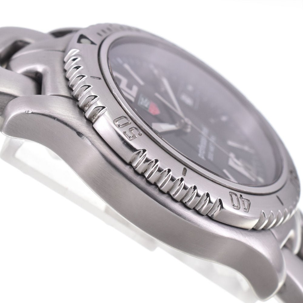 with paper TAG HEUER Link WT1110.BA0550 Date black Dial Quartz Men's
 Watch A#144167