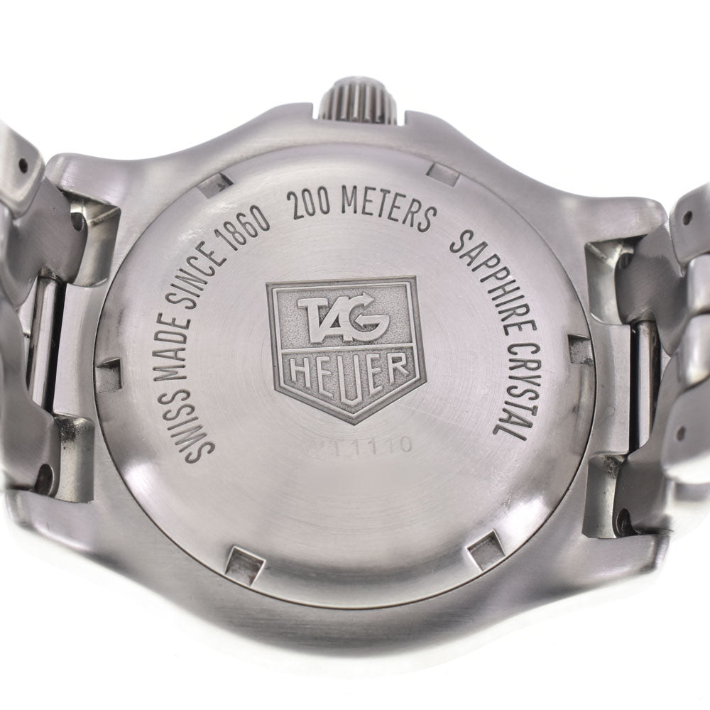 with paper TAG HEUER Link WT1110.BA0550 Date black Dial Quartz Men's
 Watch A#144167