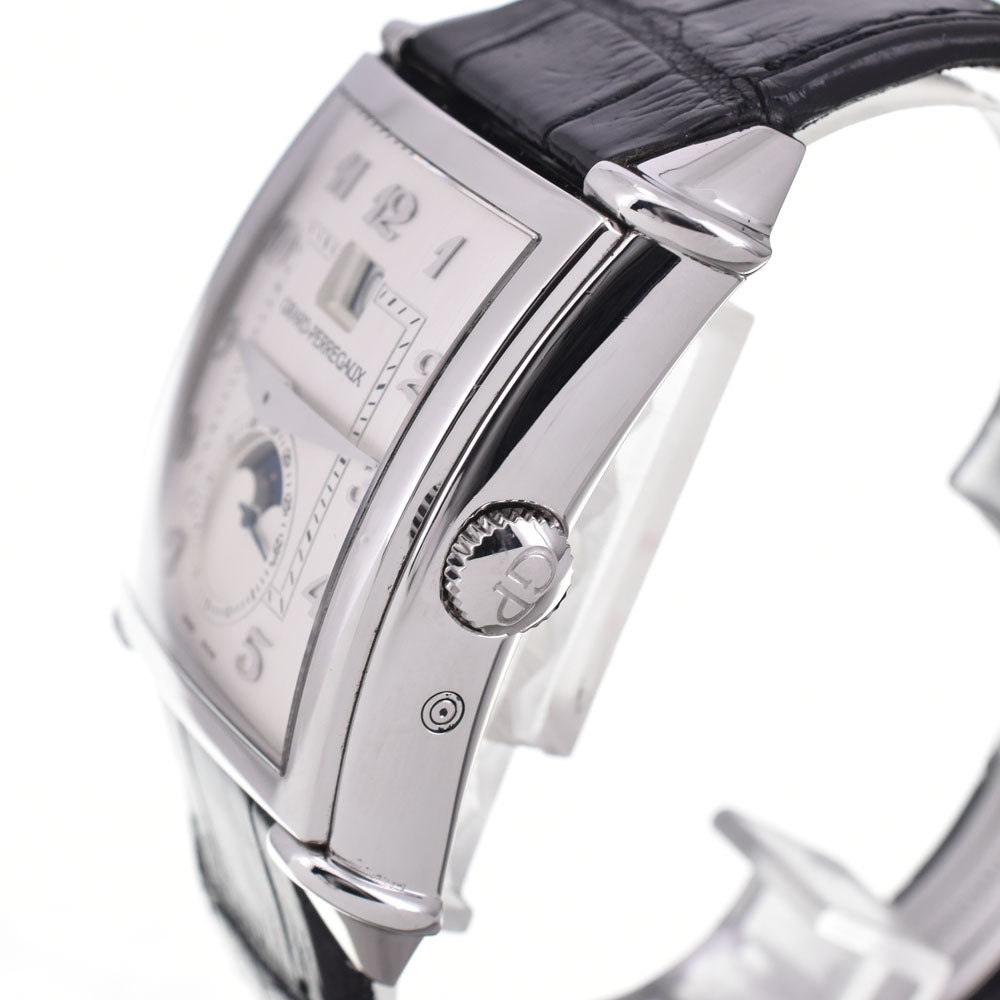 GIRARD-PERREGAUX Vintage 1945 25882-11-223-BB6B XXL Large Date & Moon Phase Silver Dial Automatic Men's
 Watch B#144168