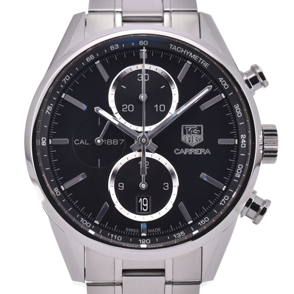 TAG HEUER Carrera Caliber 1887 CAR2110-4 Chronograph Date black Dial Automatic Men's
 Watch A#144169