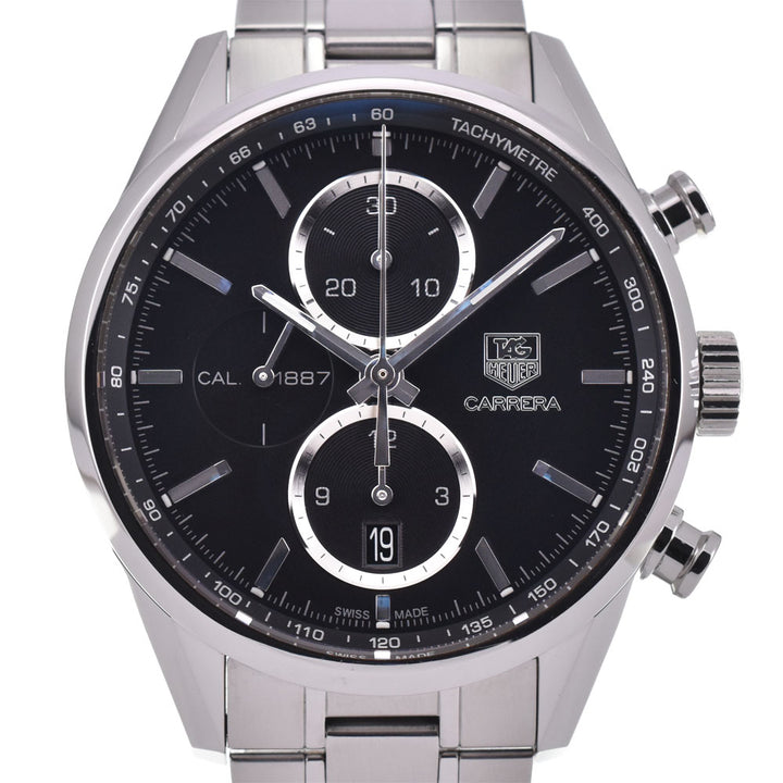 TAG HEUER Carrera Caliber 1887 CAR2110-4 Chronograph Date black Dial Automatic Men's
 Watch A#144169