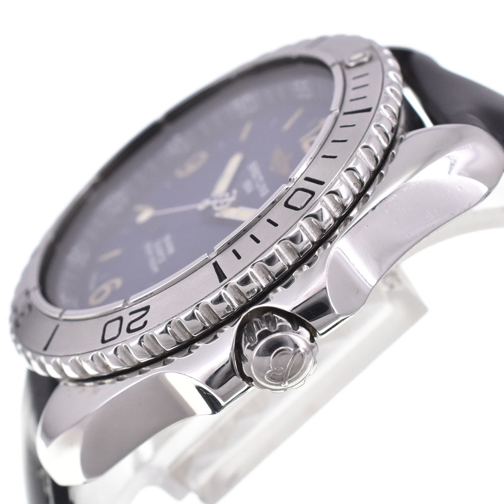 BREITLING Shark 300m A58605 Stainless Steel Navy Dial Quartz Men's
 Watch A#144171