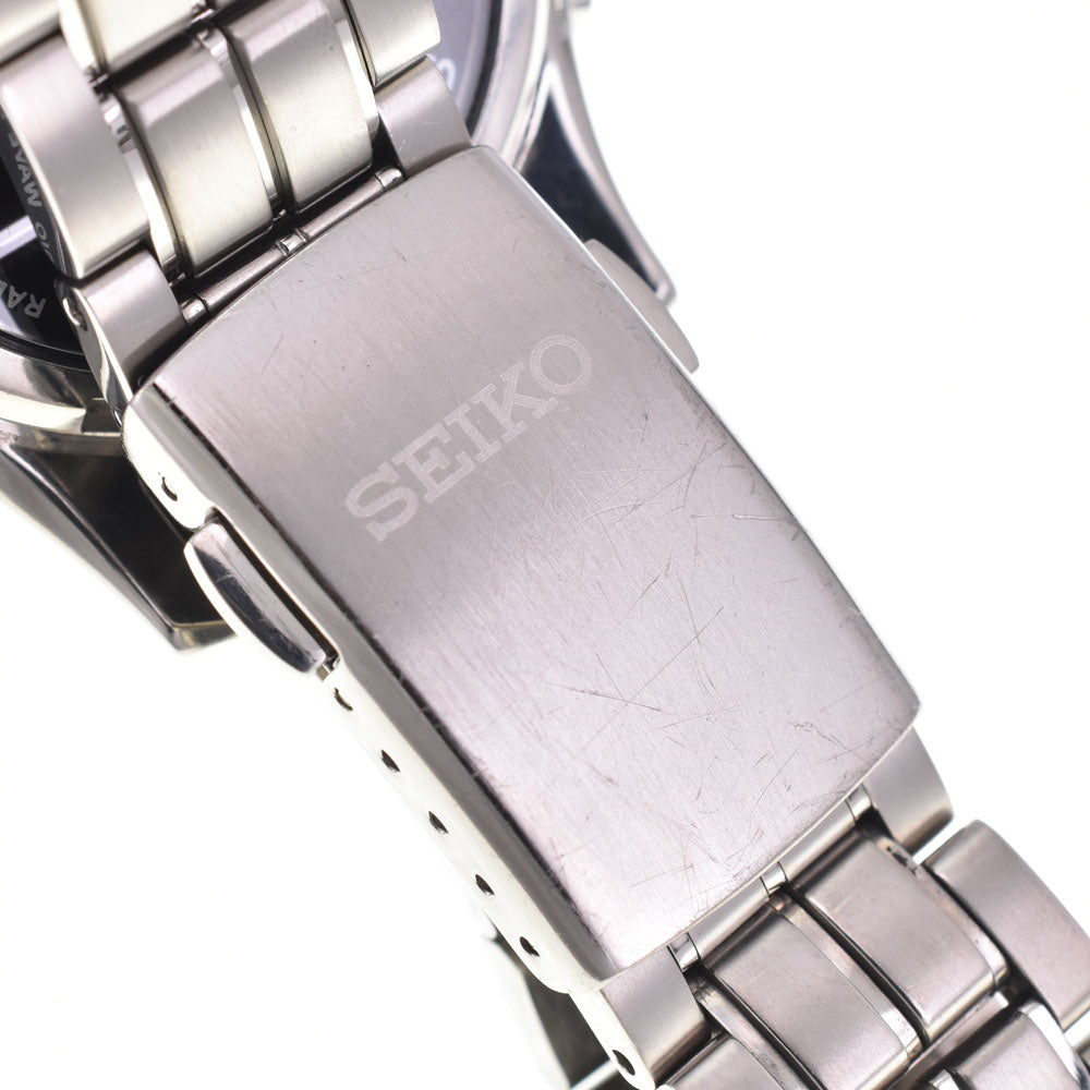 SEIKO Brights SAGA001/8B53-0AA1 titanium Black / gold Dial Radio Sync Solar Men's
 Watch B#144174