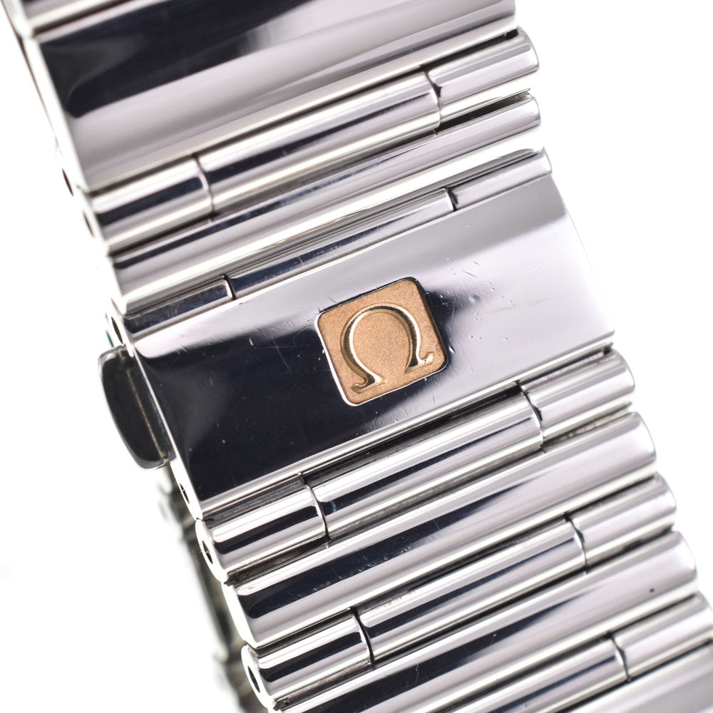 OMEGA Constellation Quadra 1528.46 Diamond Bezel black Dial Quartz Ladies
 Watch B#144175