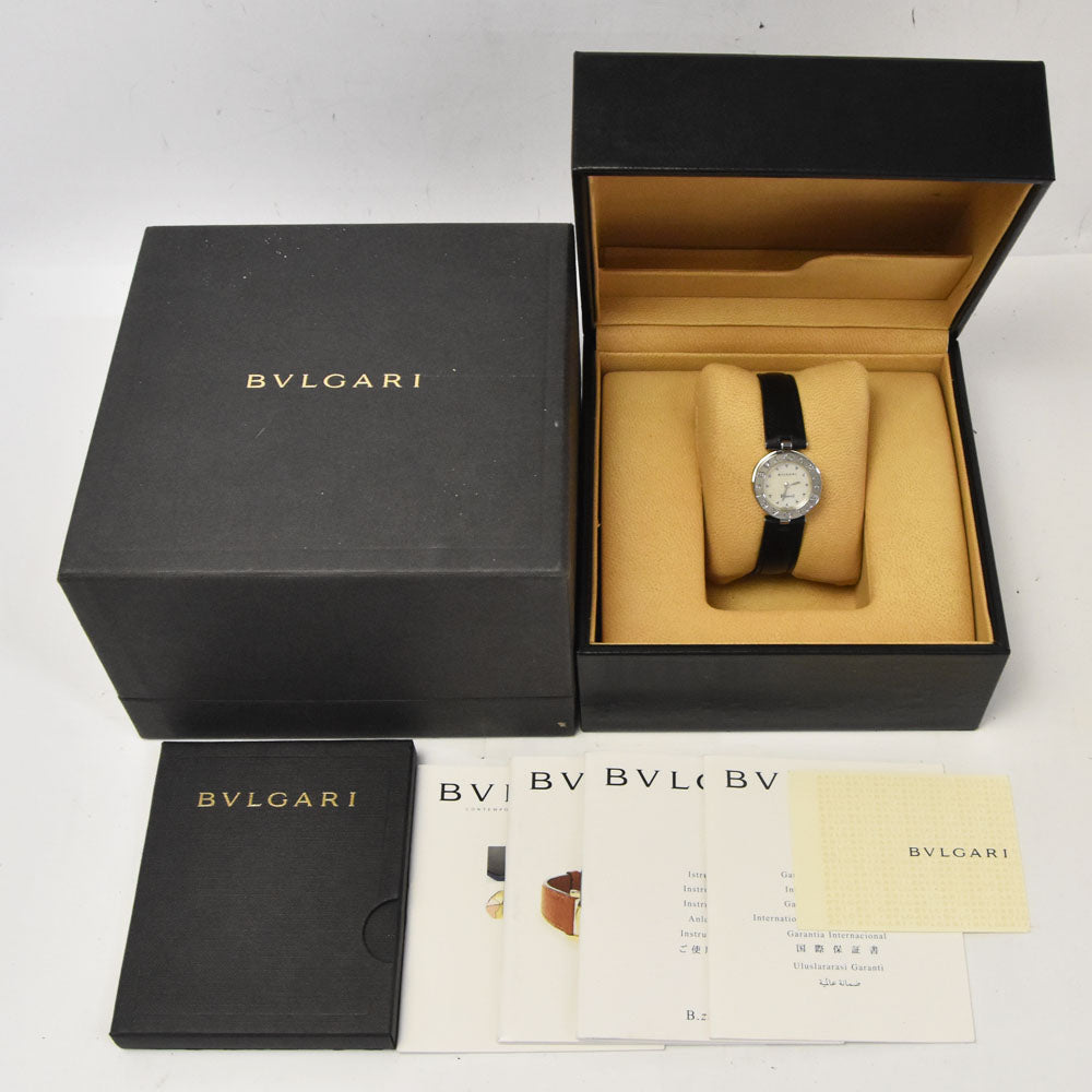 with paper BVLGARI B.zero1 BZ22S White shell Dial Quartz Ladies
 Watch C#144176