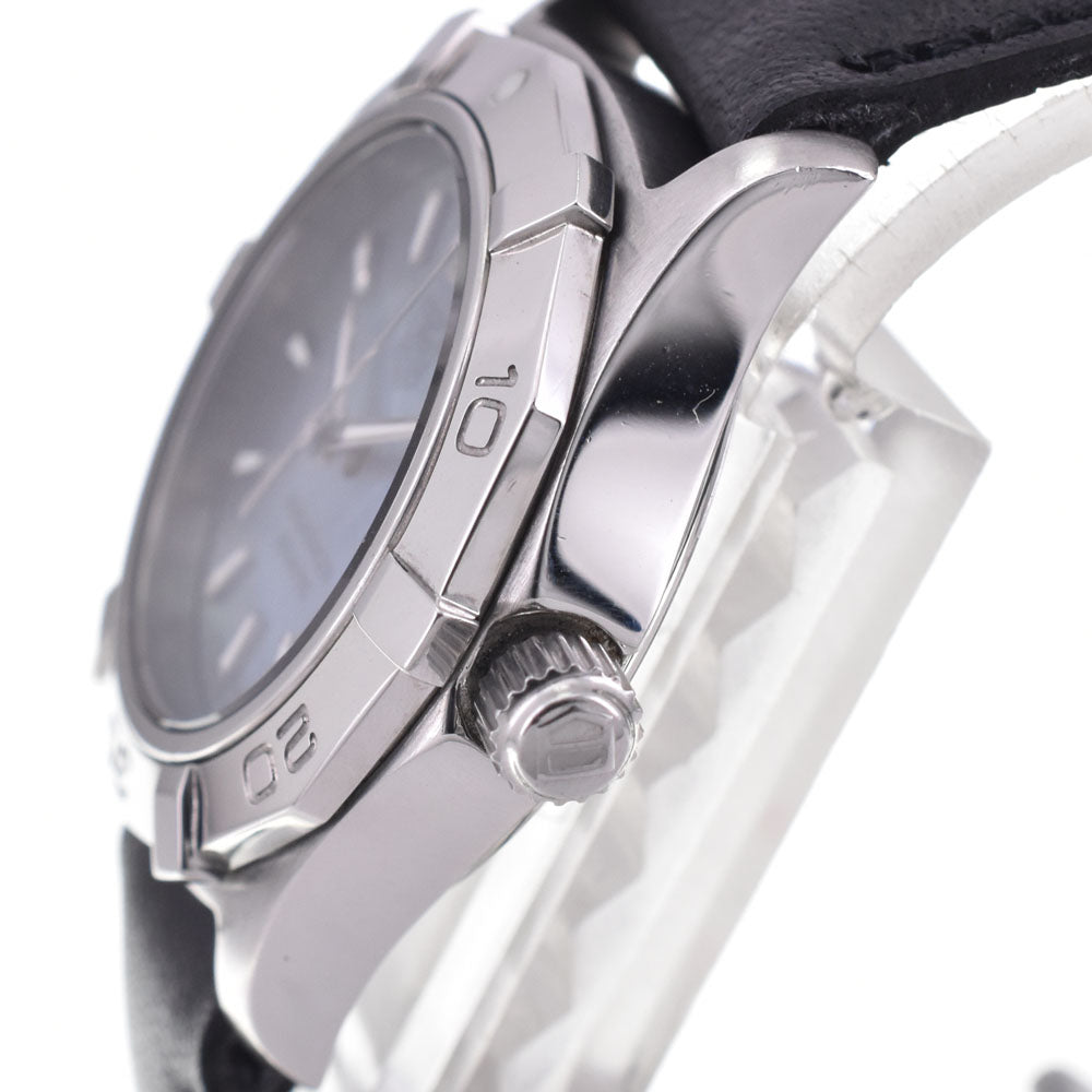 with paper TAG HEUER Aqua racer WAF1417 Blue shell Dial Quartz Ladies
 Watch B#144177