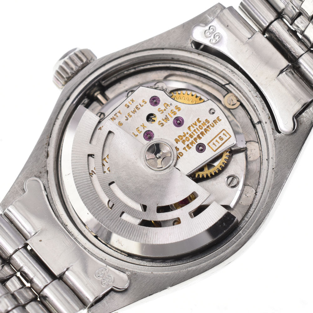 ROLEX Oyster perpetual date 6517 vintage WG bezel Cal.1161 Silver Dial Automatic Ladies
 Watch C#144182