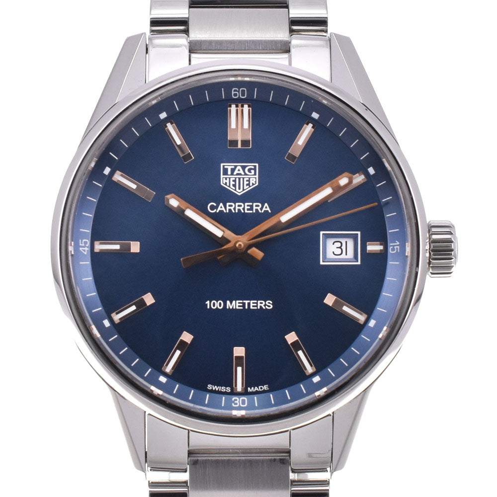 with paper TAG HEUER Carrera WAR1112.BA0601 blue Dial Quartz Men's
 Watch B#144185