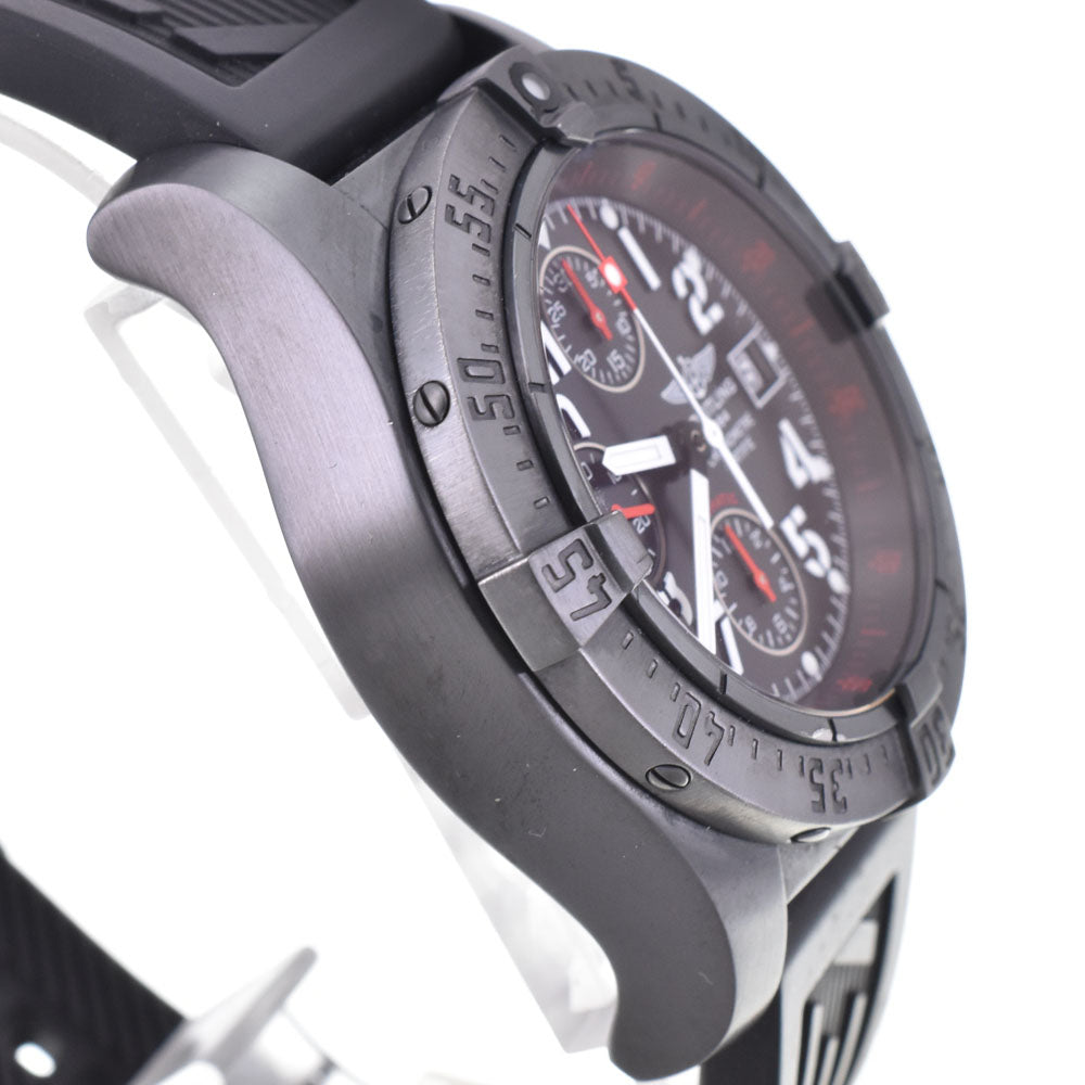 with paper BREITLING Avenger Skyland M13380 Black Steel Limited Edition of 2000 black Dial Automatic Men's
 Watch B#144186