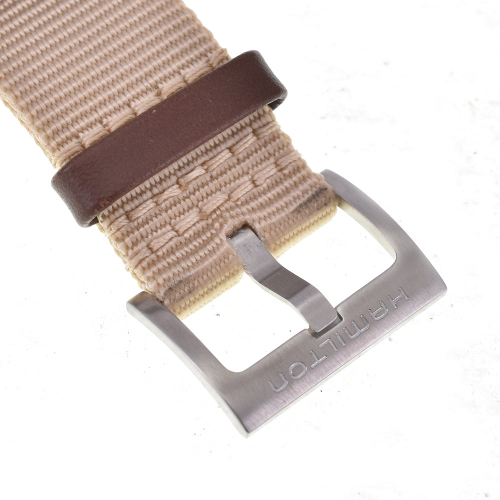 with paper HAMILTON Khaki field H694290 Brown Dial Hand Winding Men's
 Watch I#144191