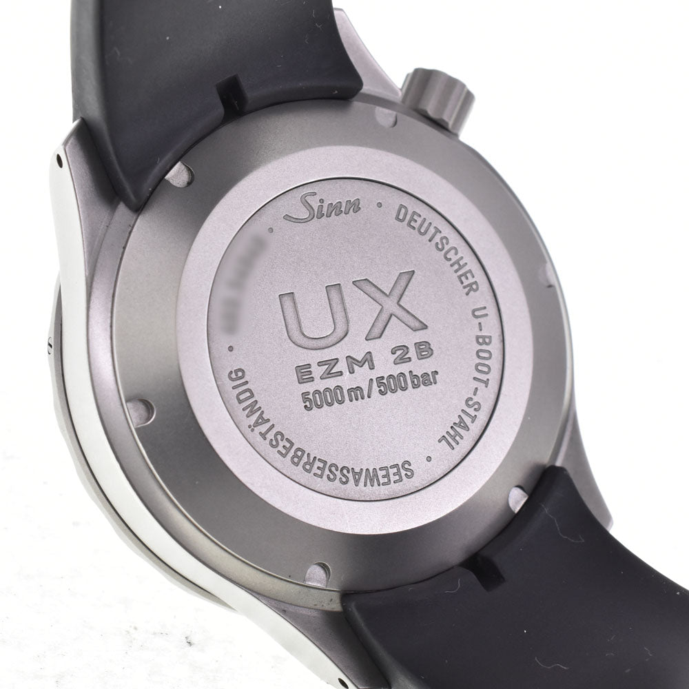Sinn UX EZM2B 403 5000m black Dial Quartz Men's
 Watch D#144193