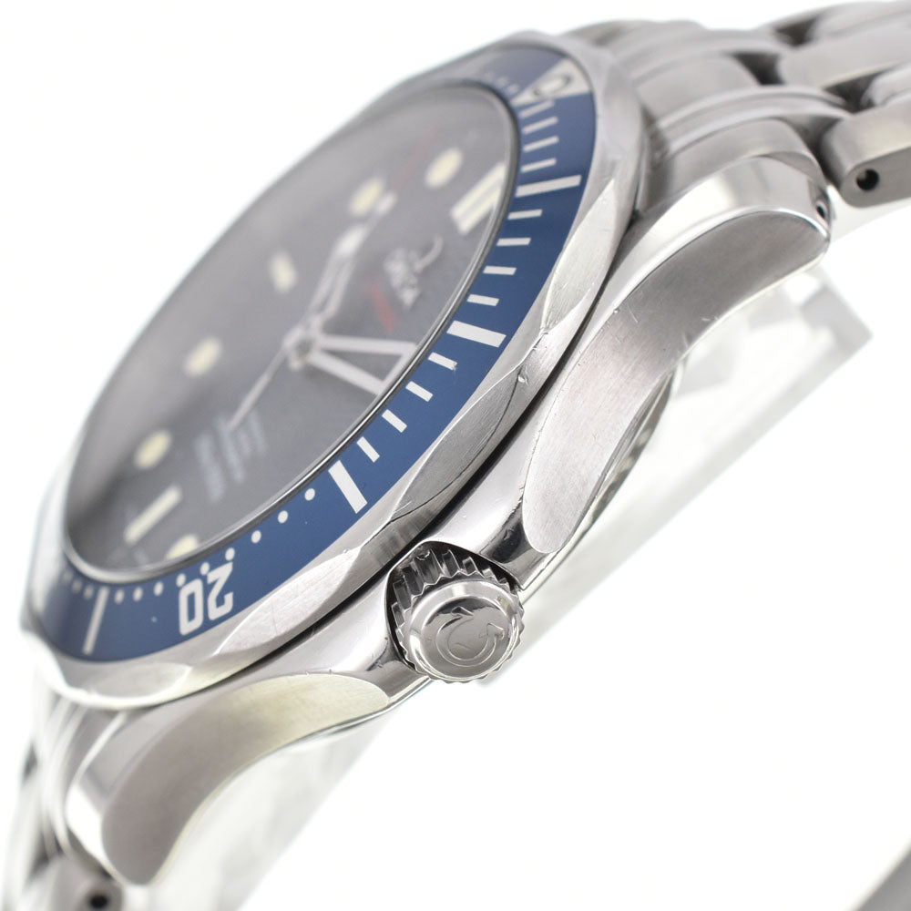 with paper OMEGA Seamaster Professional 300M 2220.80 Date Co-axial Chronometer Navy Dial Automatic Men's
 Watch D#144194