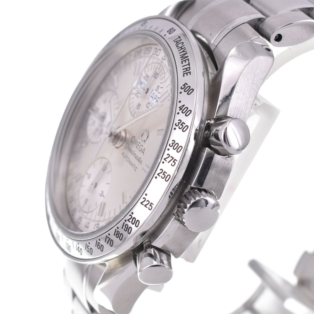 with paper OMEGA Speedmaster 3523.30 Triple calendar Silver Dial Automatic Men's
 Watch C#144197