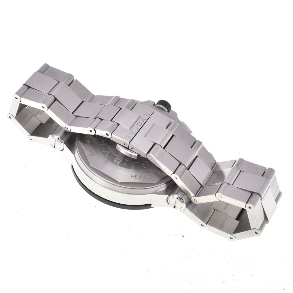 with paper BVLGARI Diagono Chronograph DG42SVCH Date black Dial Automatic Men's
 Watch C#144200