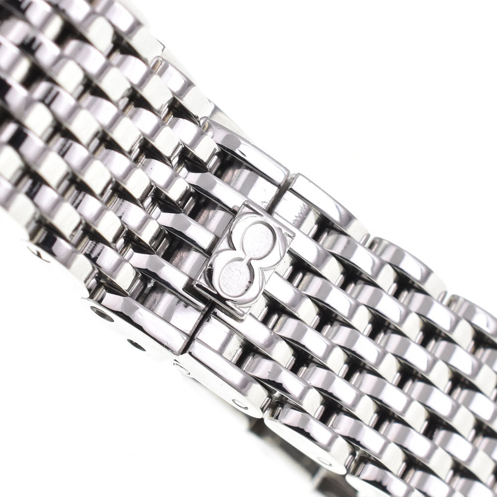 with paper BEDAT&Co NO.3 384.031.600 Diamond Bezel Silver Dial Quartz Ladies
 Watch C#144203