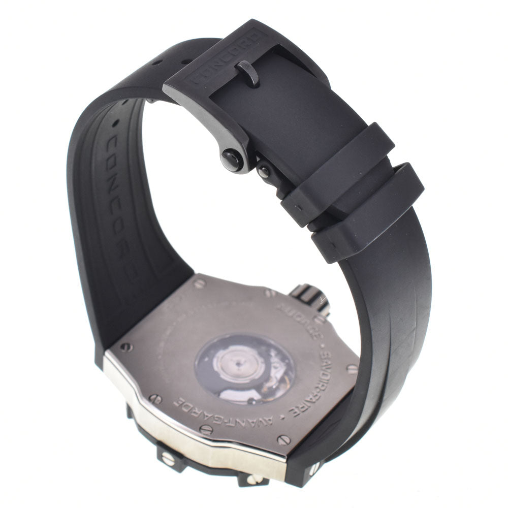 with paper Concord C1 01.5.40.1020 Retrograde Day Date black Dial Automatic Men's
 Watch B#144205