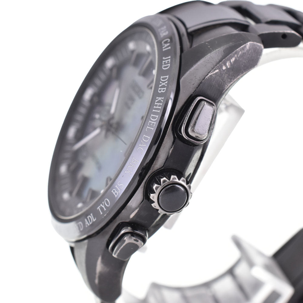 SEIKO Astron SBXB091 titanium Black shell Dial GPS Solar Men's
 Watch B#144207