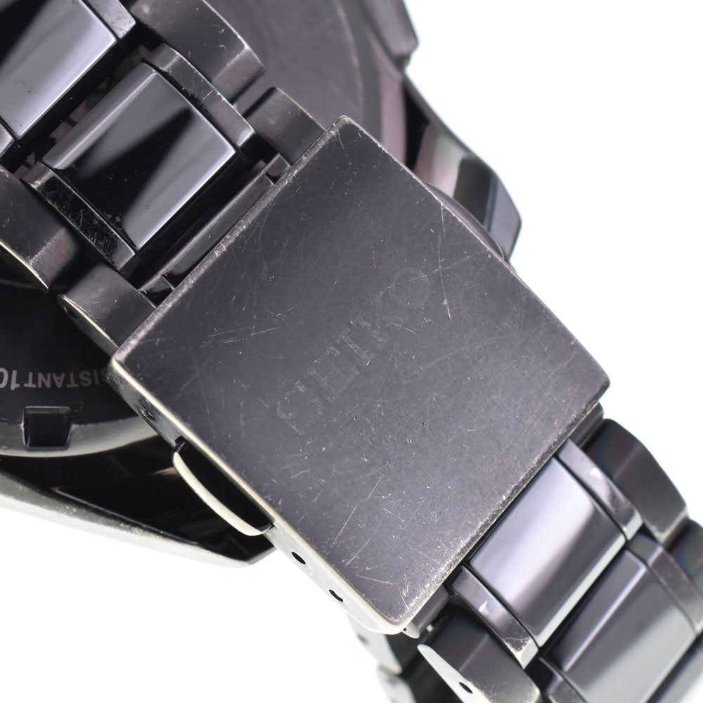 SEIKO Astron SBXB091 titanium Black shell Dial GPS Solar Men's
 Watch B#144207