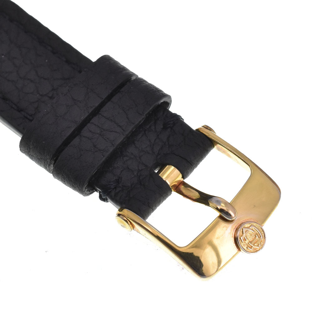 Van Cleef & Arpels La collection 18101 K18YG / leather white Dial Quartz Men's
 Watch I#144209