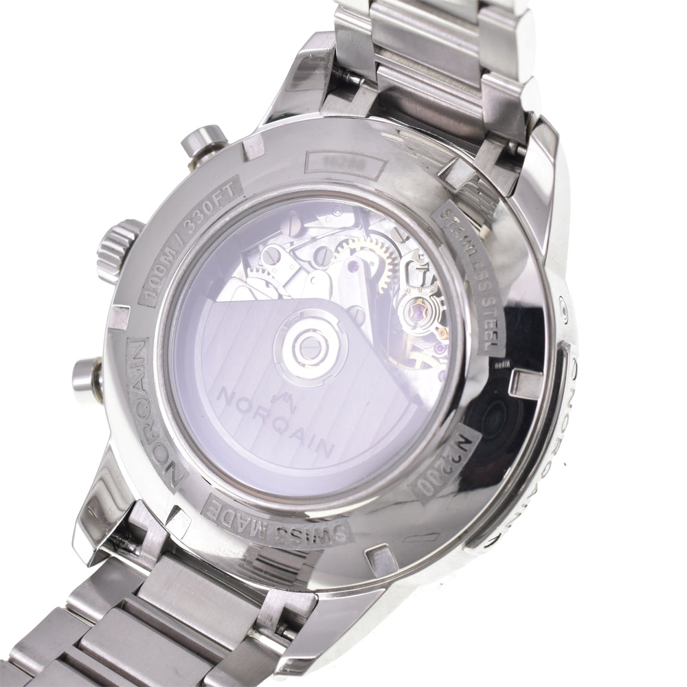 NORQAIN Freedom 60 N2200S22C/B221/201SC Chronograph black Dial Automatic Men's
 Watch C#144212