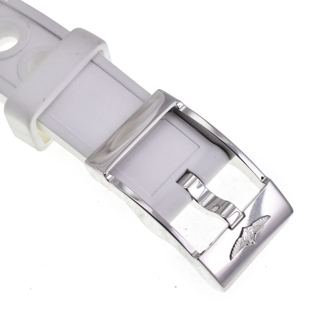 with paper BREITLING Super Ocean II A17312 Date white Dial Automatic Ladies
 Watch C#144217