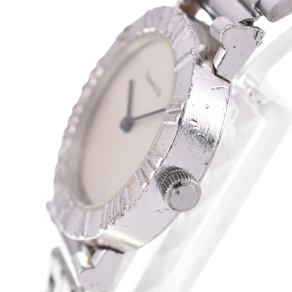TIFFANY&Co. Atlas L0640 SV925 Silver Dial Quartz Ladies
 Watch C#144218