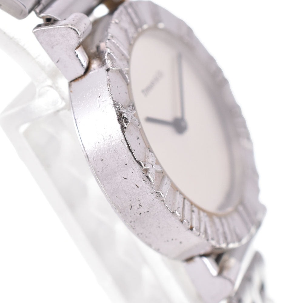 TIFFANY&Co. Atlas L0640 SV925 Silver Dial Quartz Ladies
 Watch C#144218