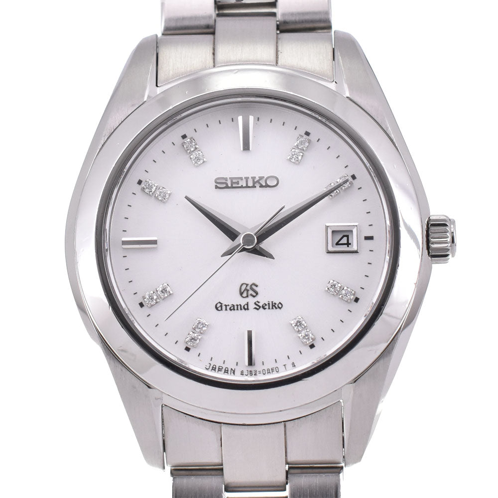 with paper SEIKO Grand Seiko STGF273/4J52-0AB0 16P Diamond Date Silver Dial Quartz Ladies
 Watch B#144222