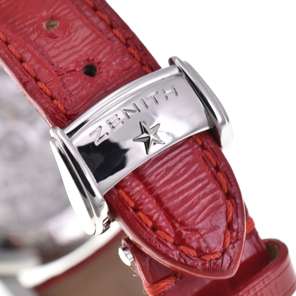 with paper ZENITH chrono master open heart 03.1230.4021 Power reserve Silver Dial Automatic Ladies
 Watch C#144223