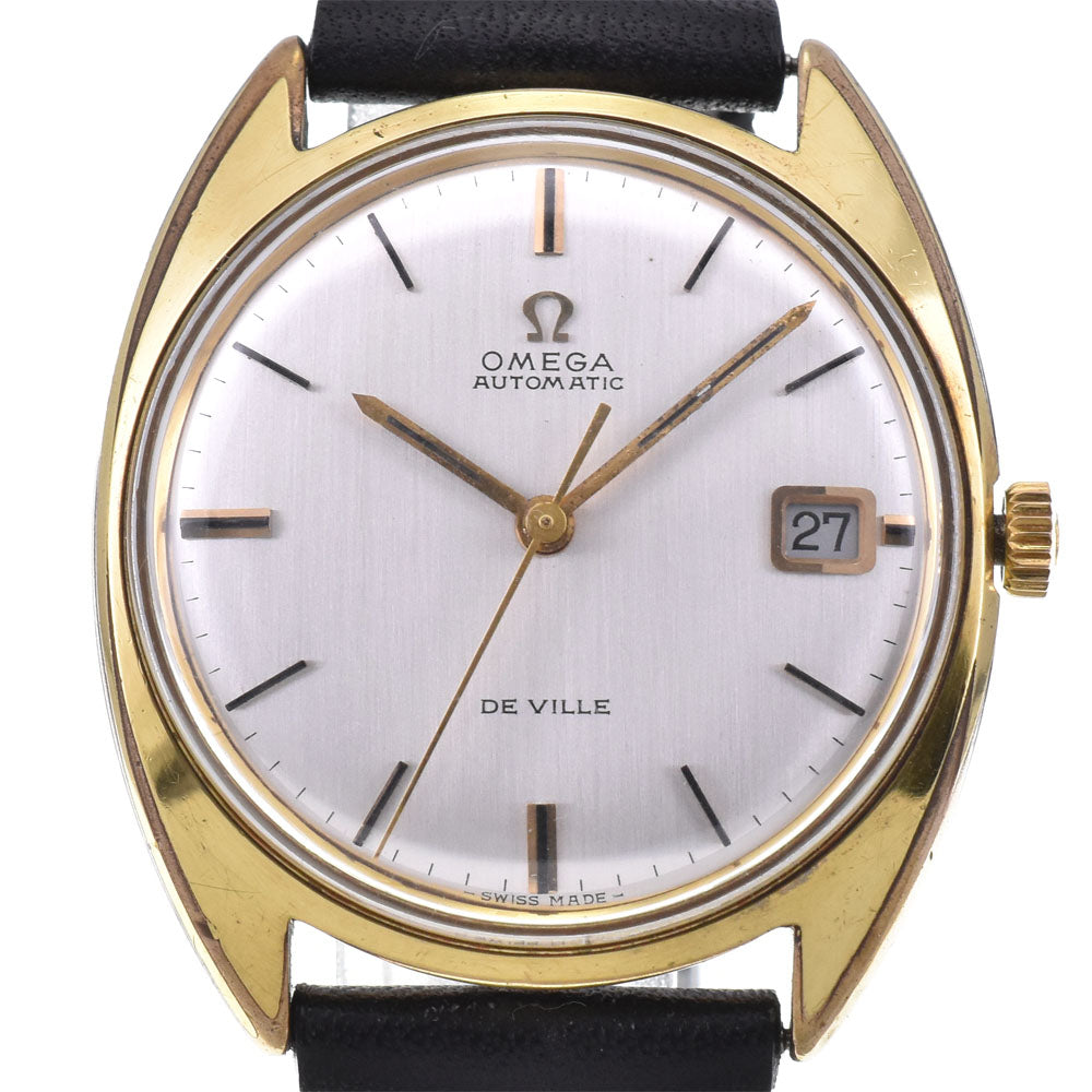 OMEGA De Ville 166.029 vintage Date Cal.565 Silver Dial Automatic Men's
 Watch G#144234