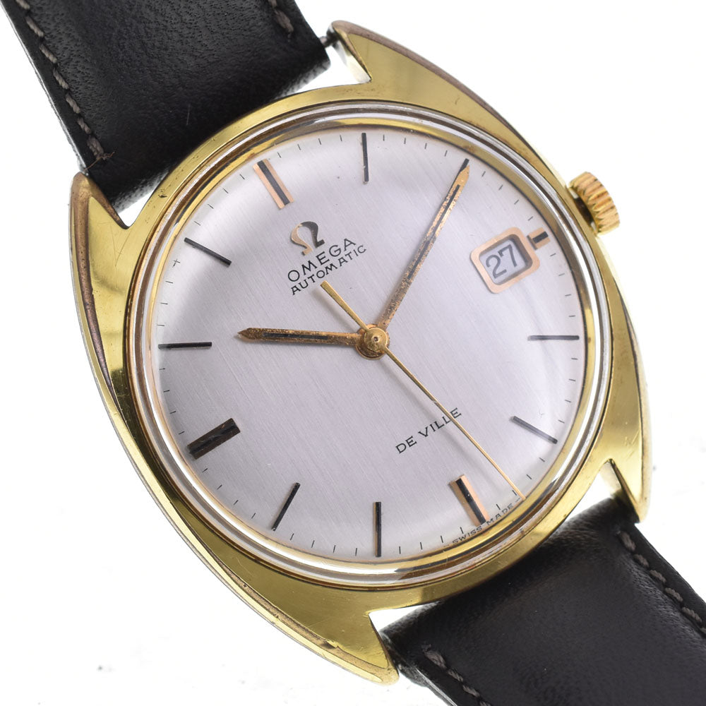 OMEGA De Ville 166.029 vintage Date Cal.565 Silver Dial Automatic Men's
 Watch G#144234