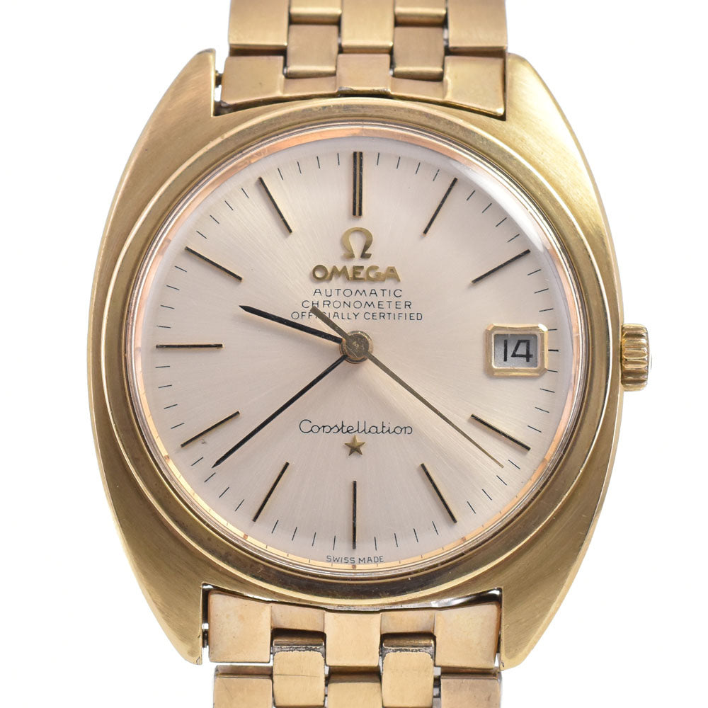 OMEGA Constellation 168.017 vintage Date Cal.564 Silver Dial Automatic Men's
 Watch C#144235