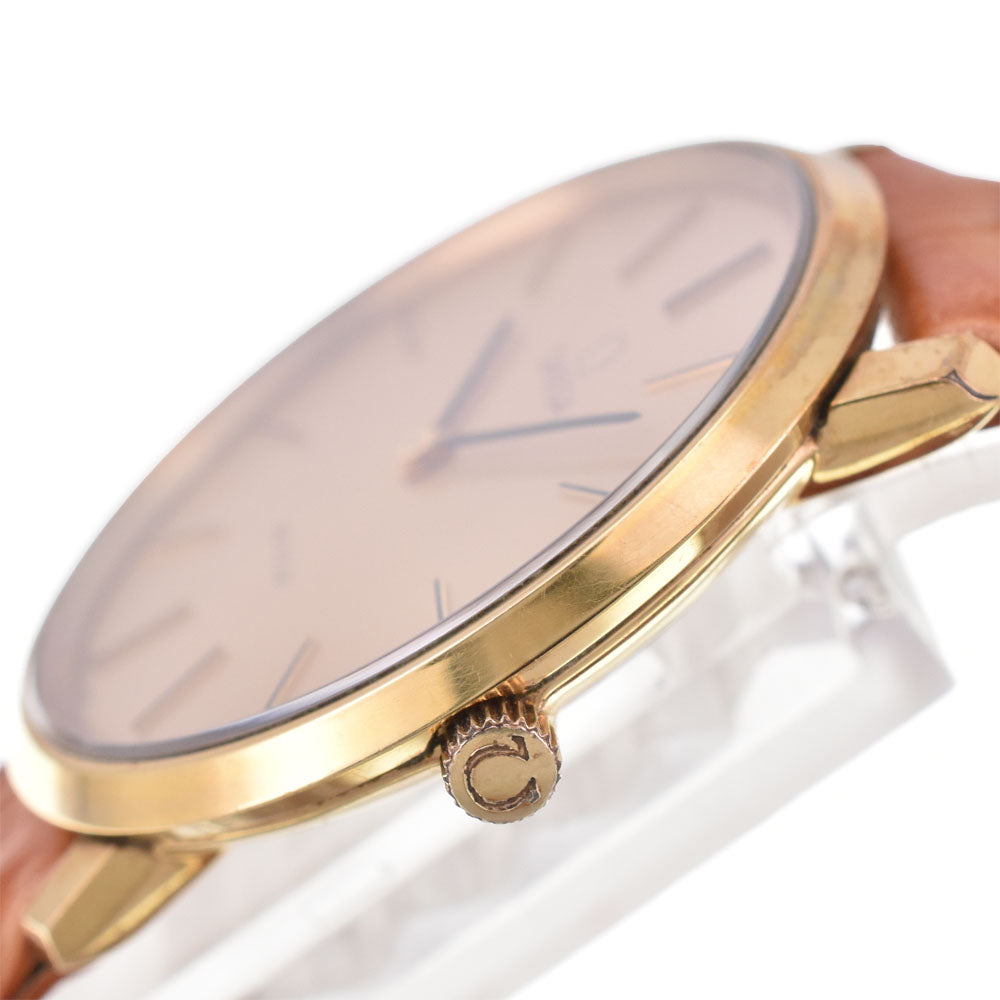 OMEGA De Ville 111.0107 vintage Cal.625 gold Dial Hand Winding Men's
 Watch C#144236