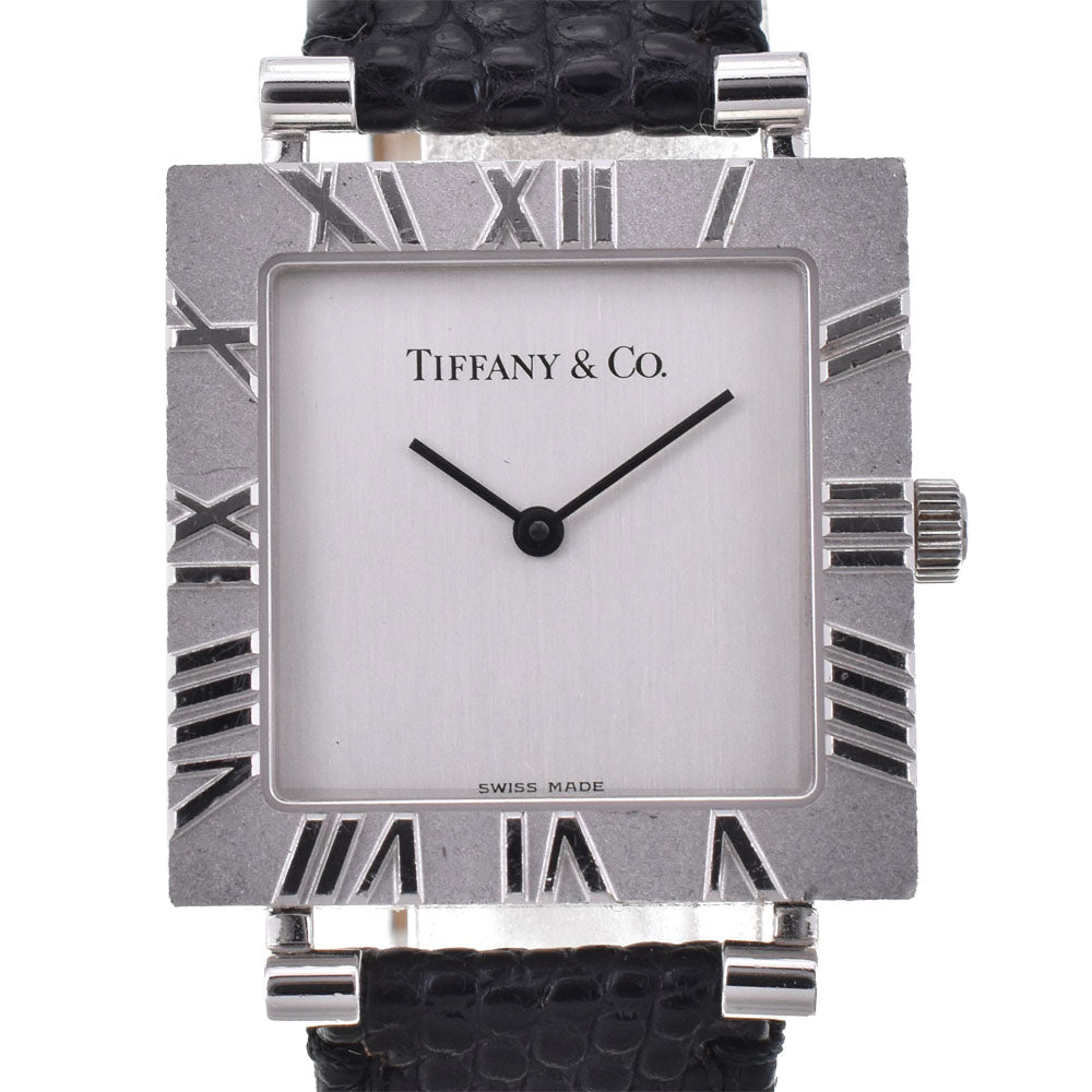 TIFFANY&Co. Atlas M3640 Stainless Steel Silver Dial Quartz Men's
 Watch C#144240