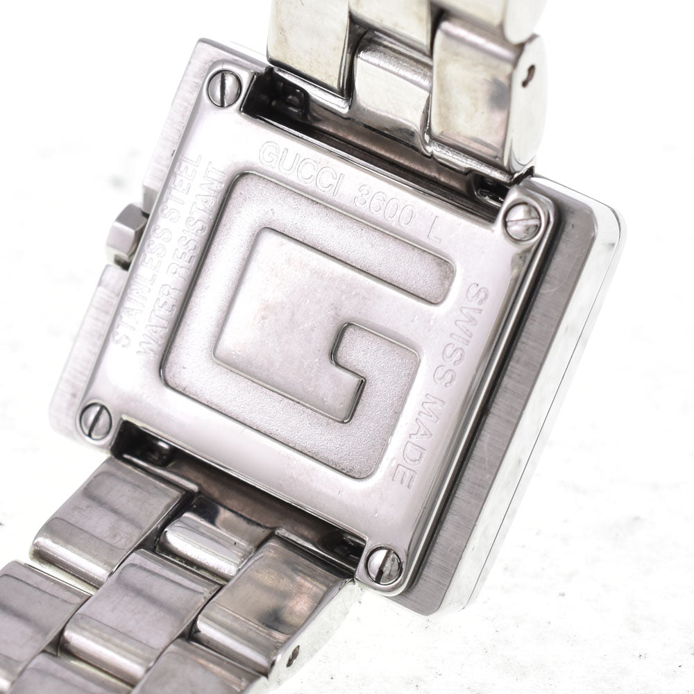 GUCCI 3600L Stainless Steel black Dial Quartz Ladies
 Watch K#144257